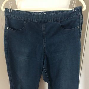 Free People High Rise Cropped Skinny